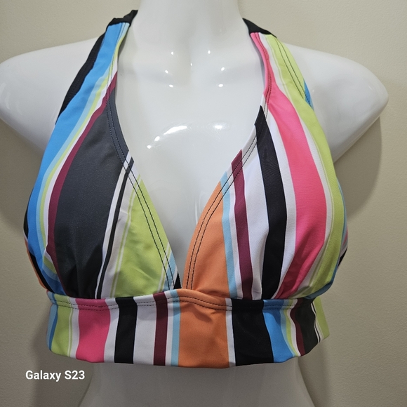 Tankini Swimwear, Tribal Sporty Bikini Push Up Swimwear Women Meduim - Picture 4 of 8